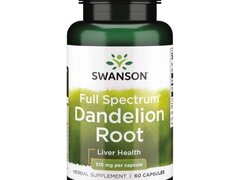 Dandelion Root Papadie 515mg 60 Capsule, Swanson